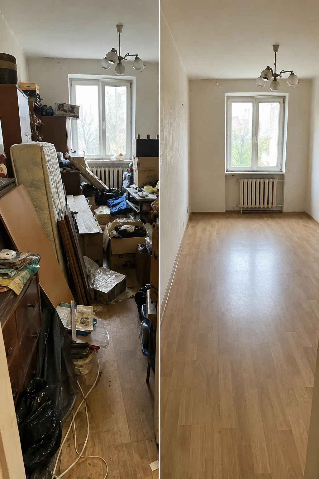 Opróżnianie mieszkań